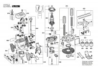 Bosch 3 603 B6C 701 Pof 1400 Ace Router 230 V / Eu Spare Parts